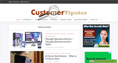 Desktop Screenshot of customertipster.com